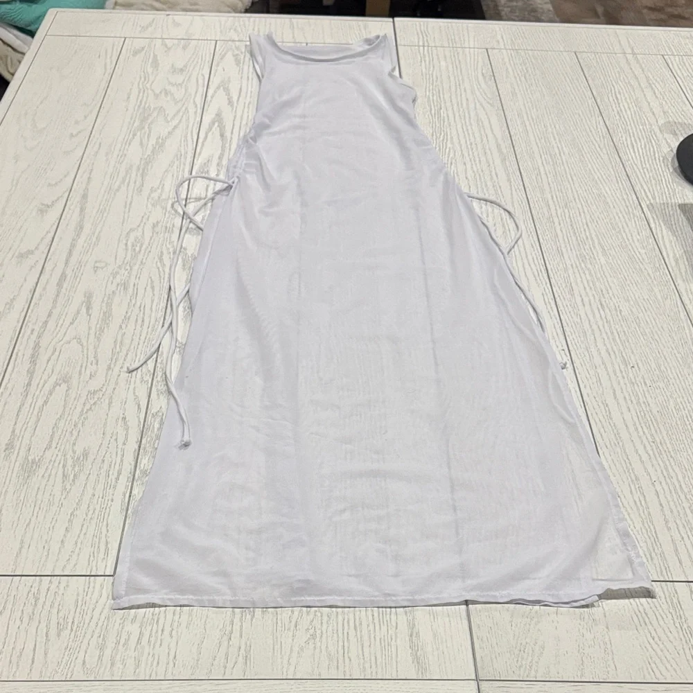 SHEIN White Swim Coverup